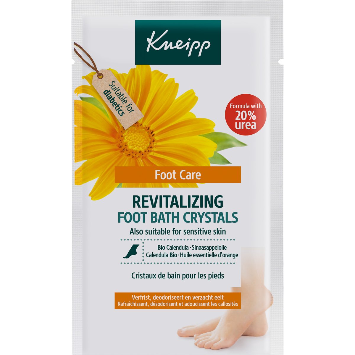 Levně Kneipp Sůl do koupele na chodidla