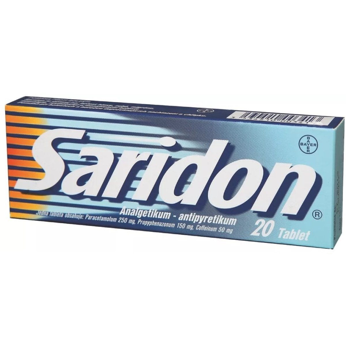 SARIDON 250MG/150MG/50MG Tableta 20