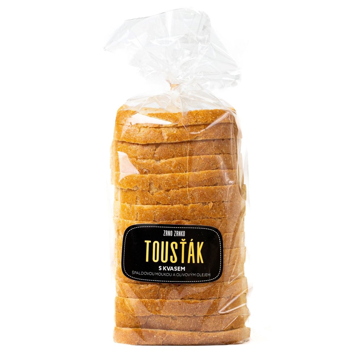 Zrno zrnko Tousťák s kvasem, špaldou a olivovým olejem