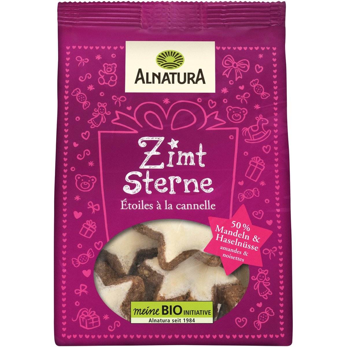 Alnatura BIO Skořicové hvězdičky glazované