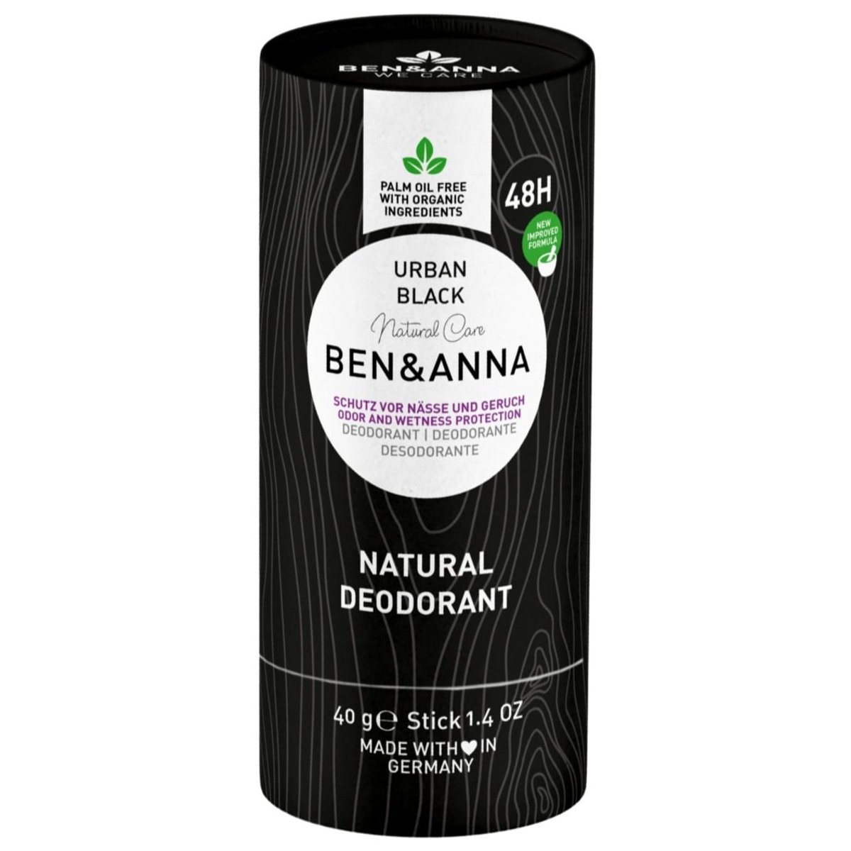 Ben & Anna Tuhý deodorant urban black