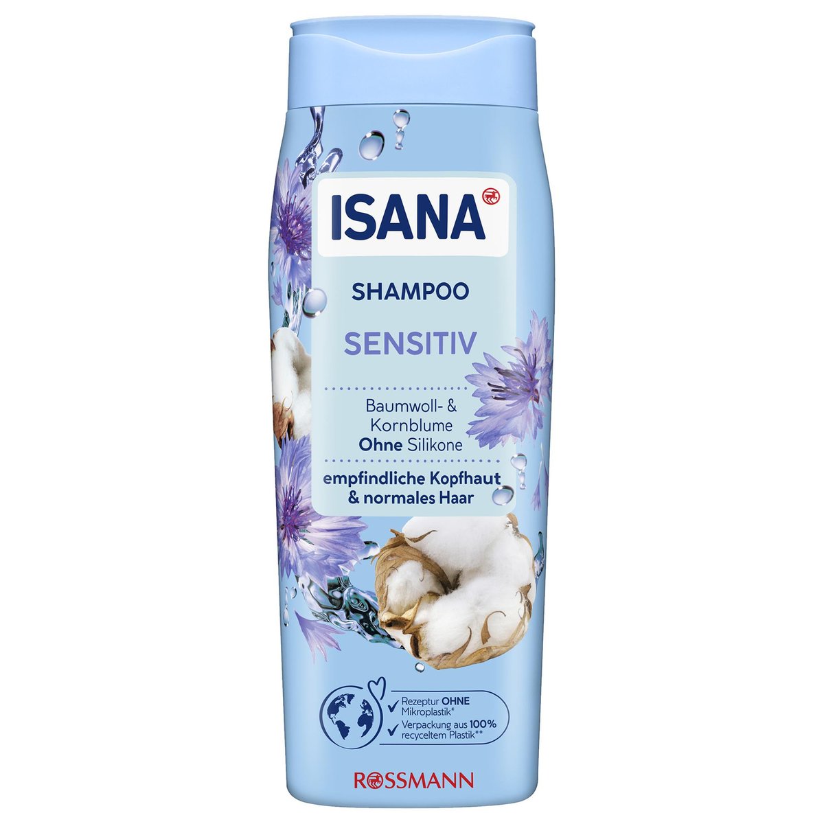ISANA Sensitive Cotton Flower šampon