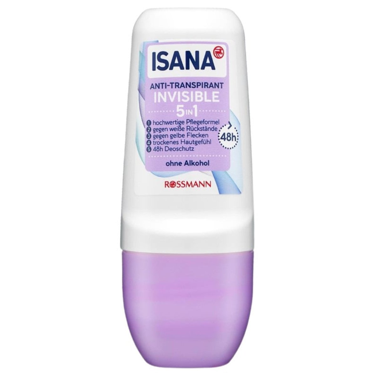 ISANA Invisible antiperspirant roll-on