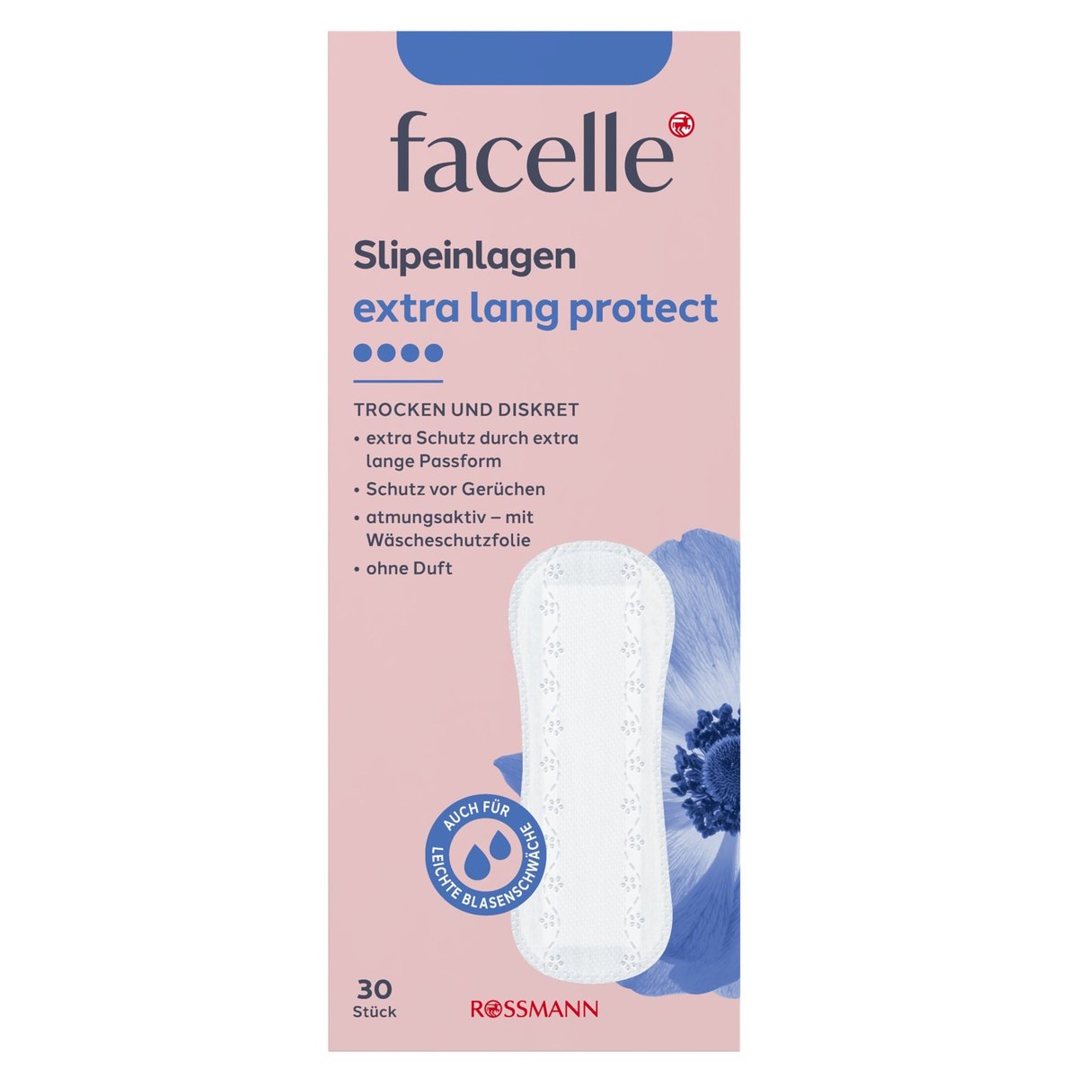 Facelle Extra Long slipové vložky