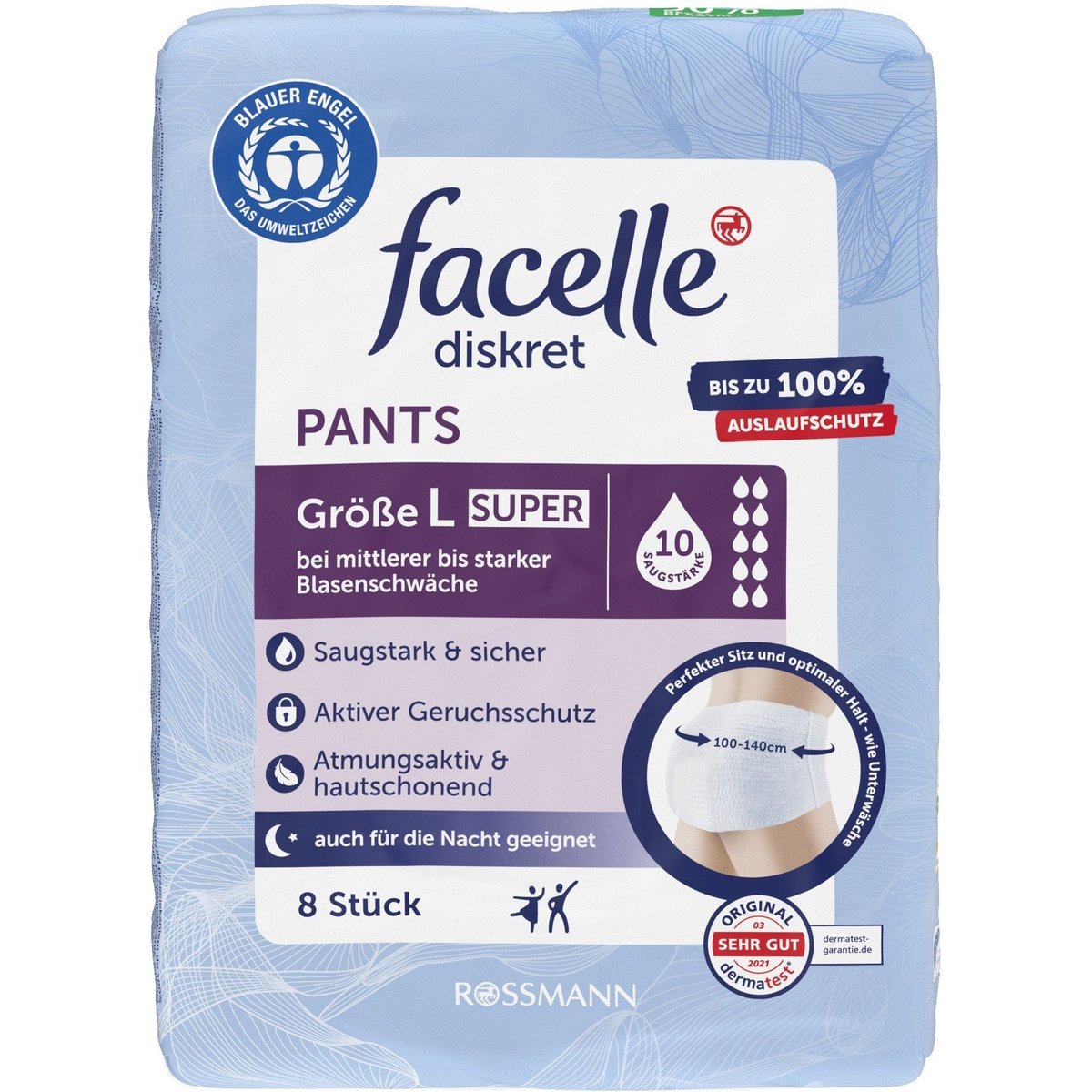 Facelle Super hygienické kalhotky vel. L