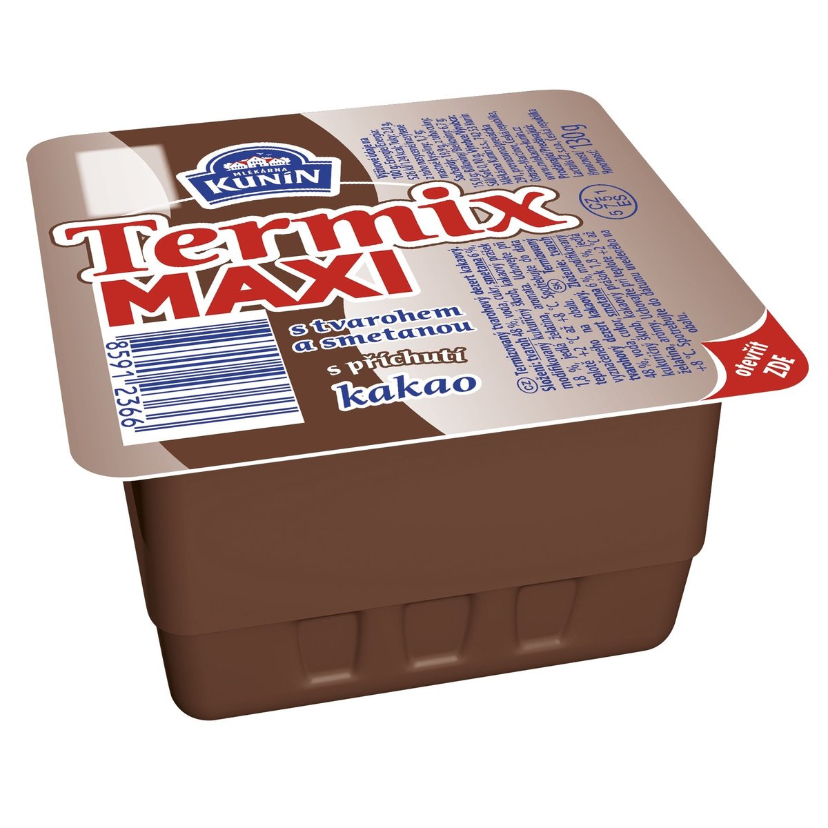 Mlékárna Kunín Termix maxi s příchutí kakao