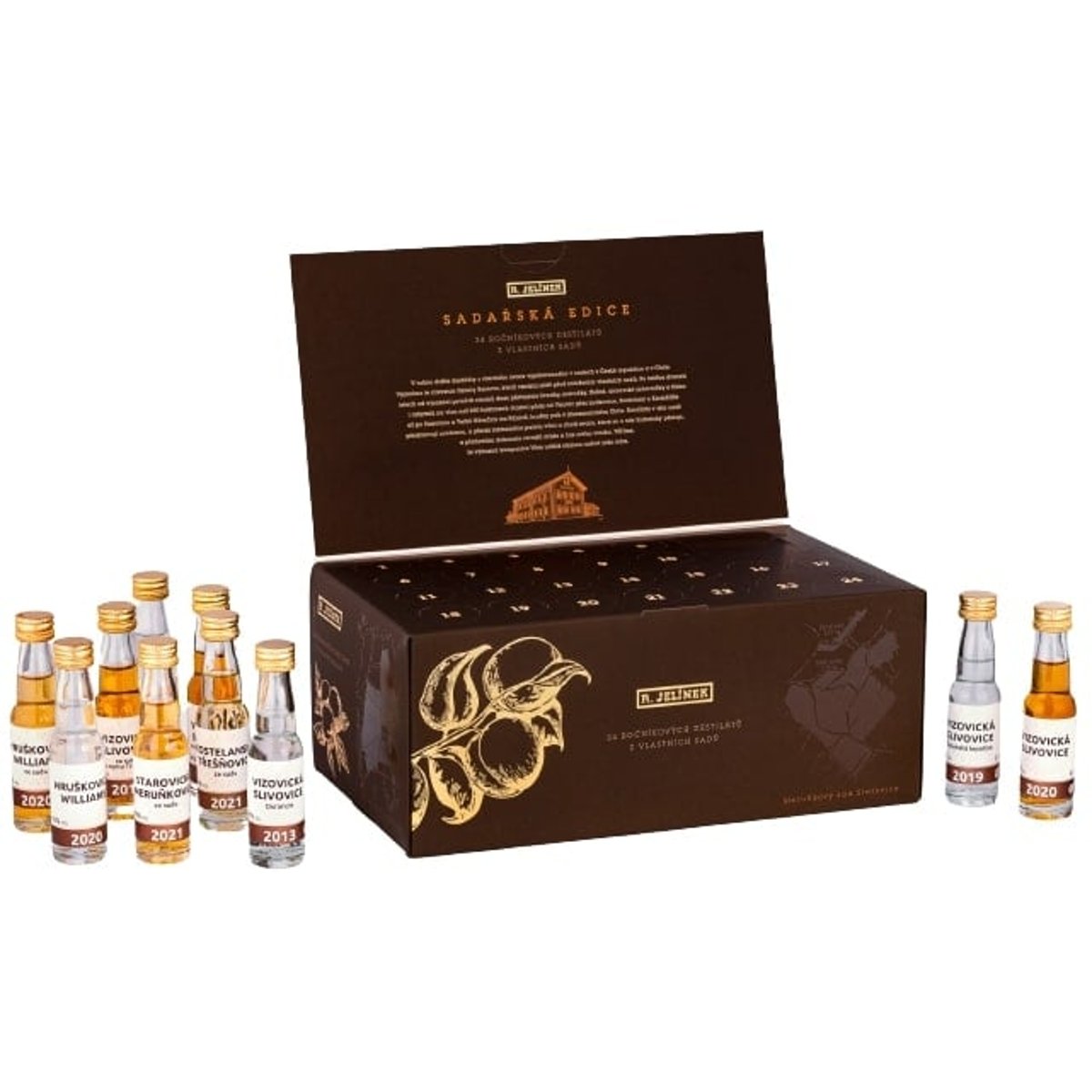 R.JELÍNEK Degustační box Sadařská edice 24×0,02l