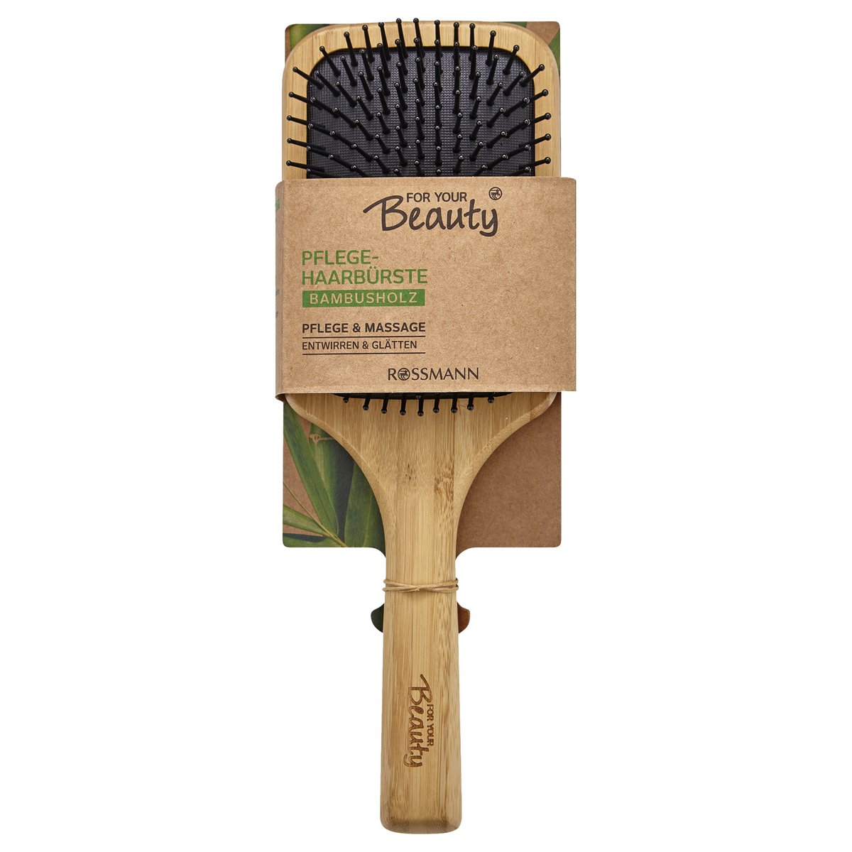 For Your Beauty Pečující a masážní kartáč na vlasy