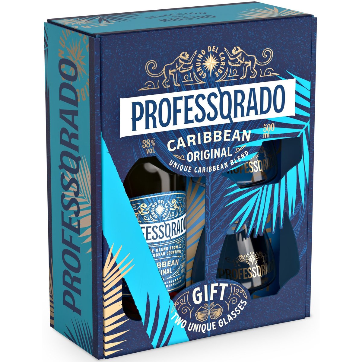 Professorado Caribbean Original 38% obj. dárkové balení