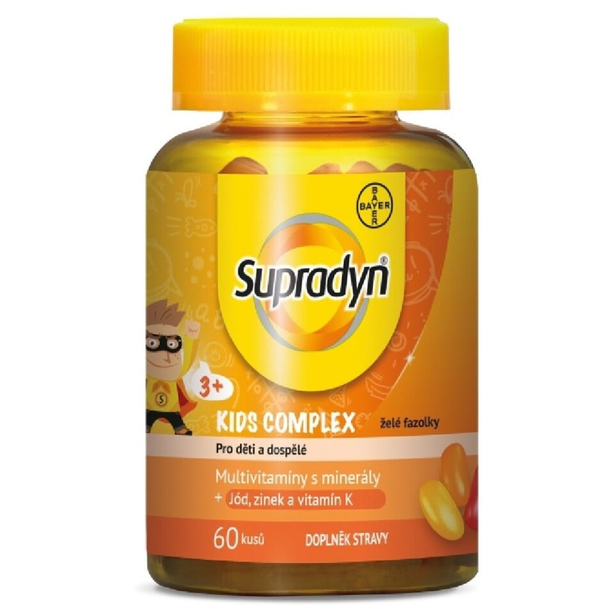 Levně Supradyn Kids Complex želé fazolky 60ks