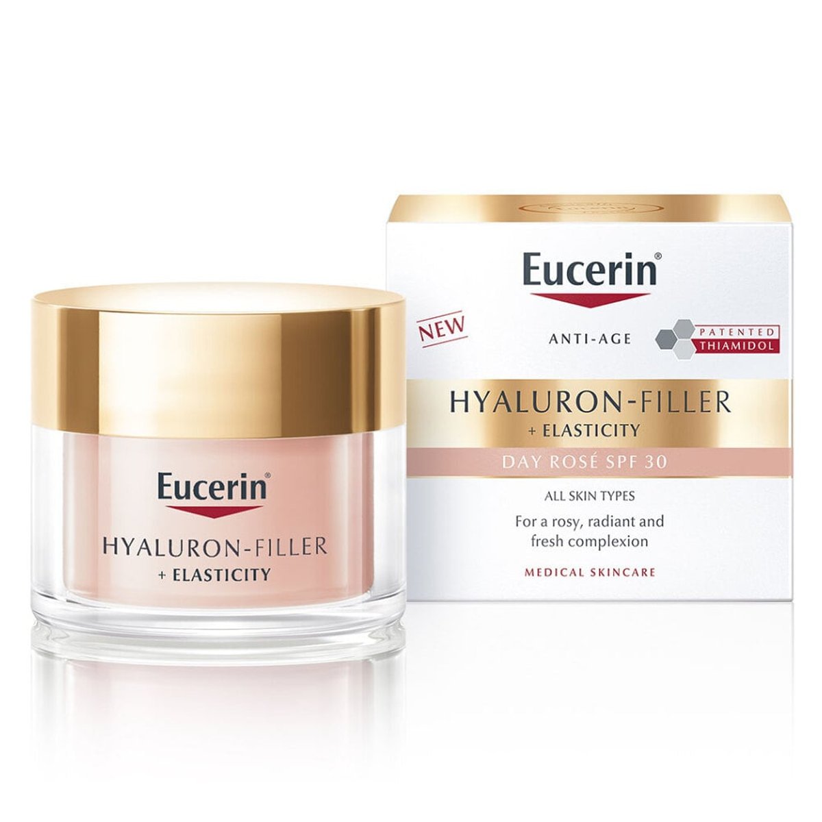 Eucerin HYALURON-FILLER+ELA.den.kr.Rosé SPF30 50ml