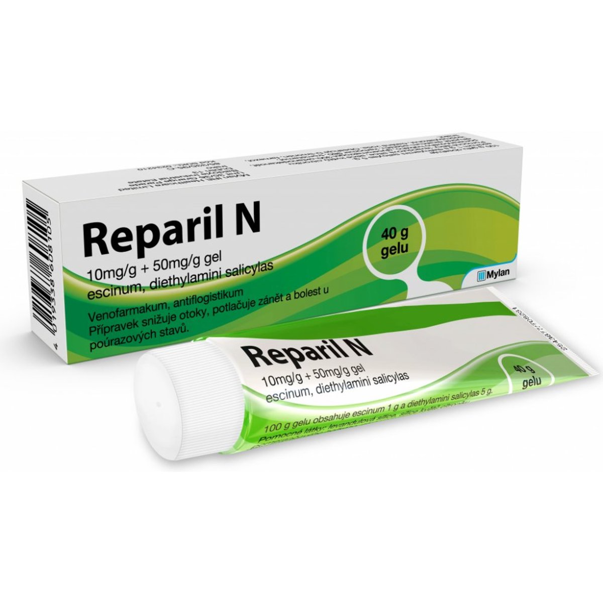 REPARIL N 10MG/G+50MG/G Gel 40G