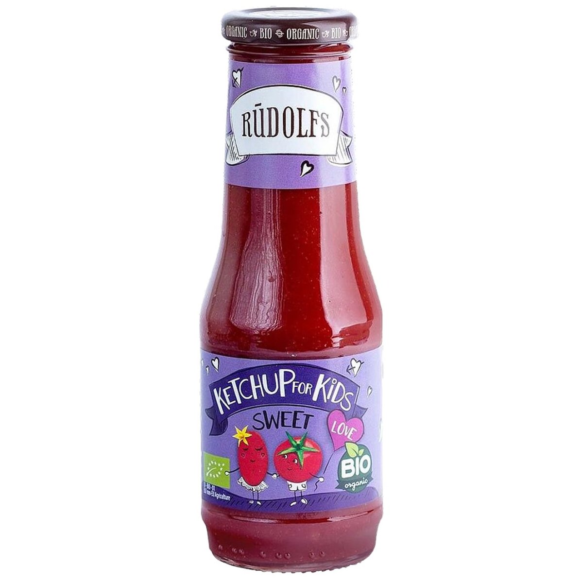 Rudolfs BIO Kečup pro děti sladký
