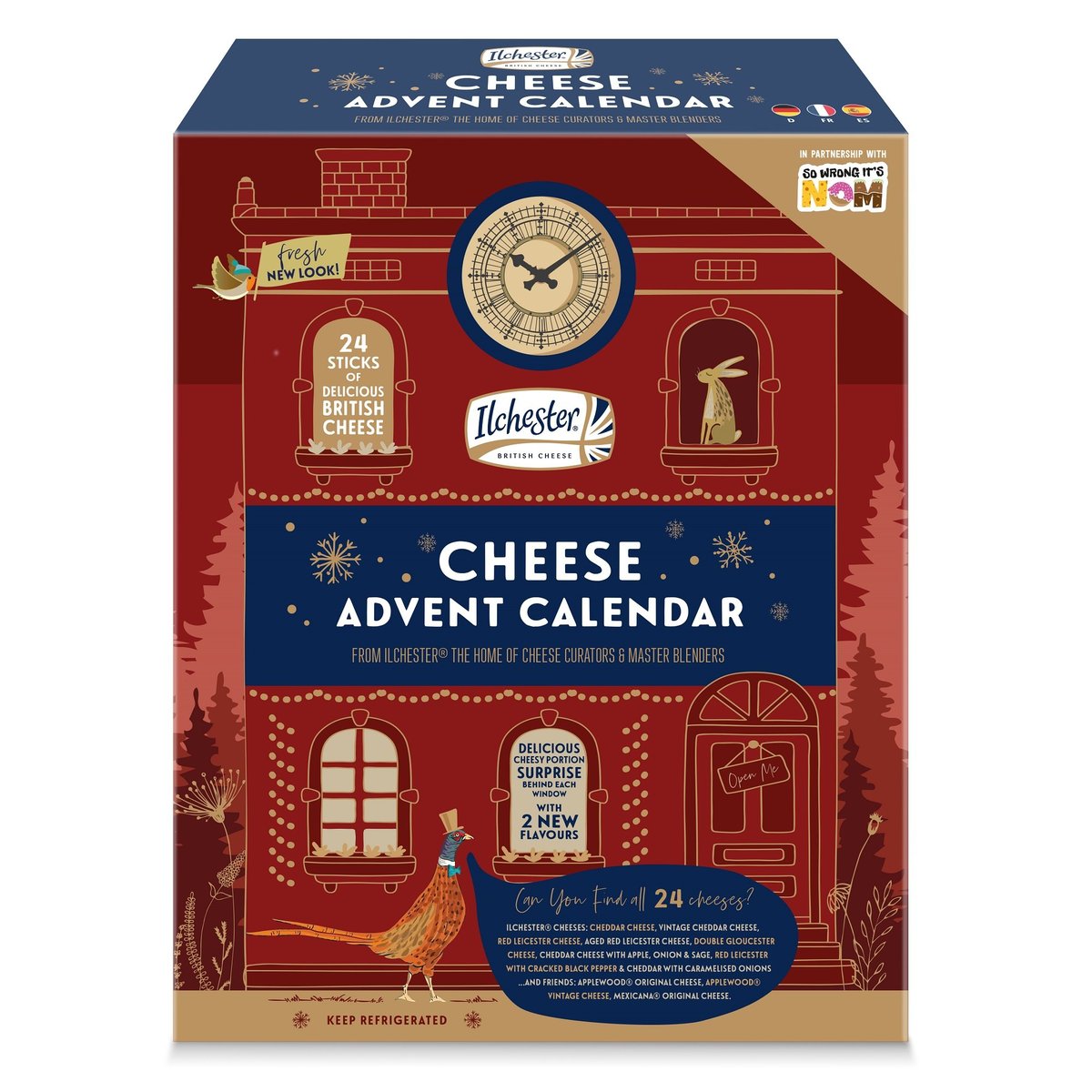 Ilchester Sýrový adventní kalendář