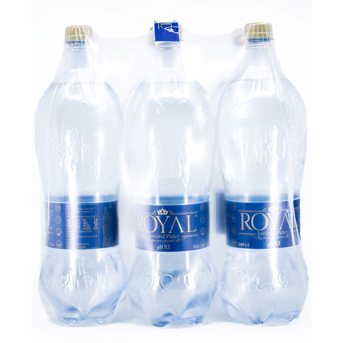 Royal Water Alkalická ionizovaná voda s pH 9,3 (6×1,5 l)
