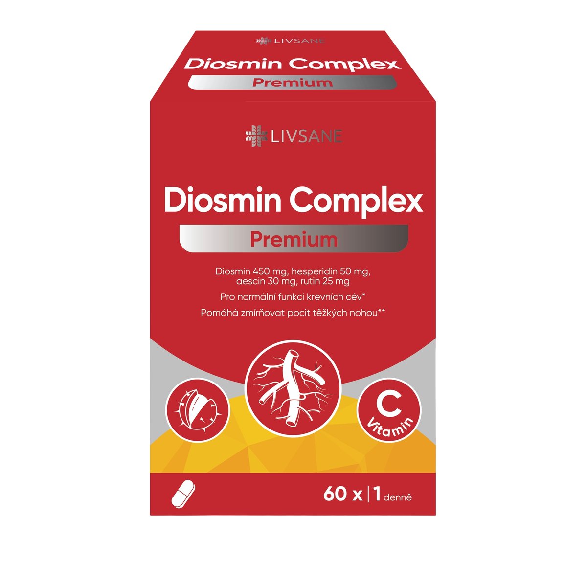 LIVSANE Diosmin Complex Premium tbl.60