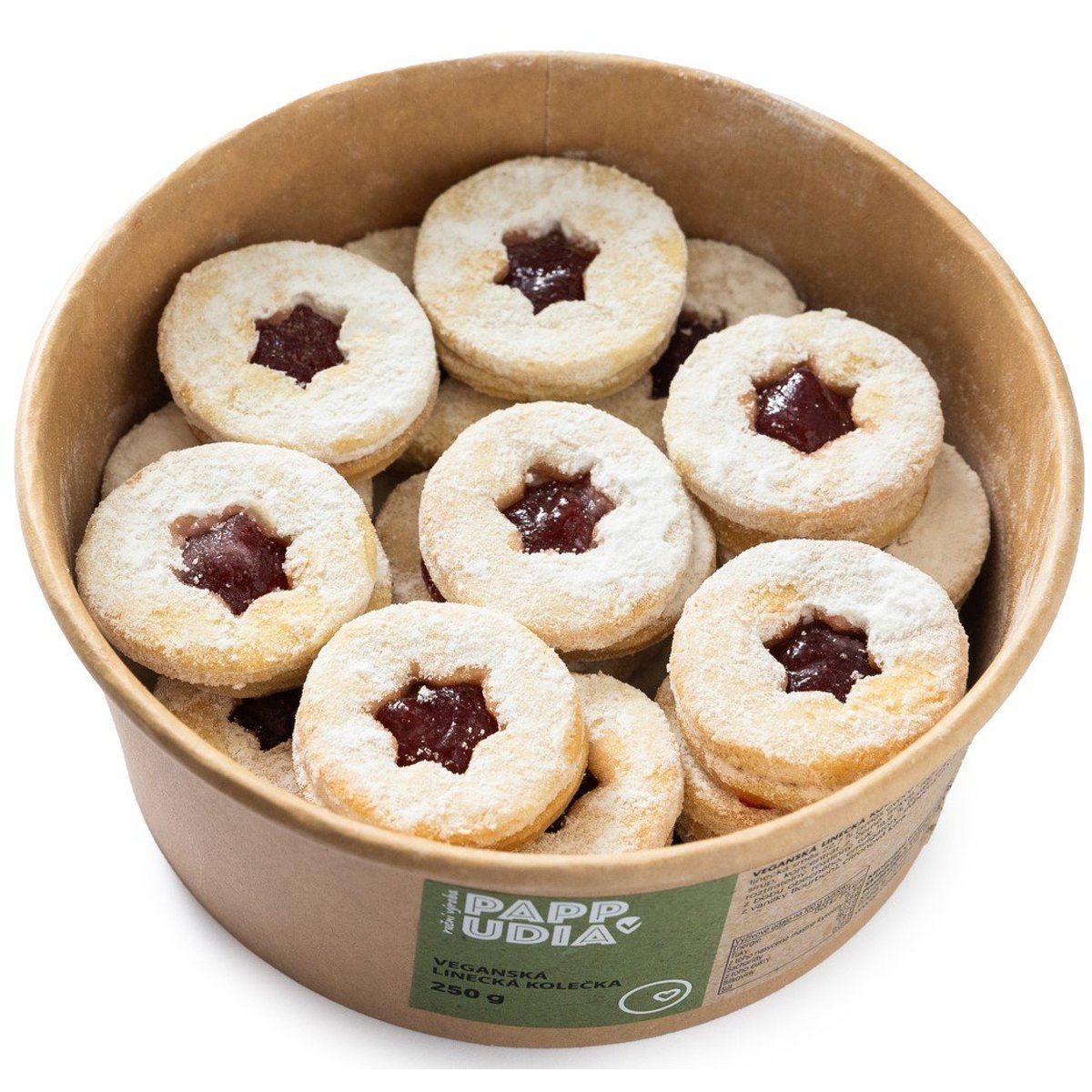 Pappudia Veganská linecká kolečka