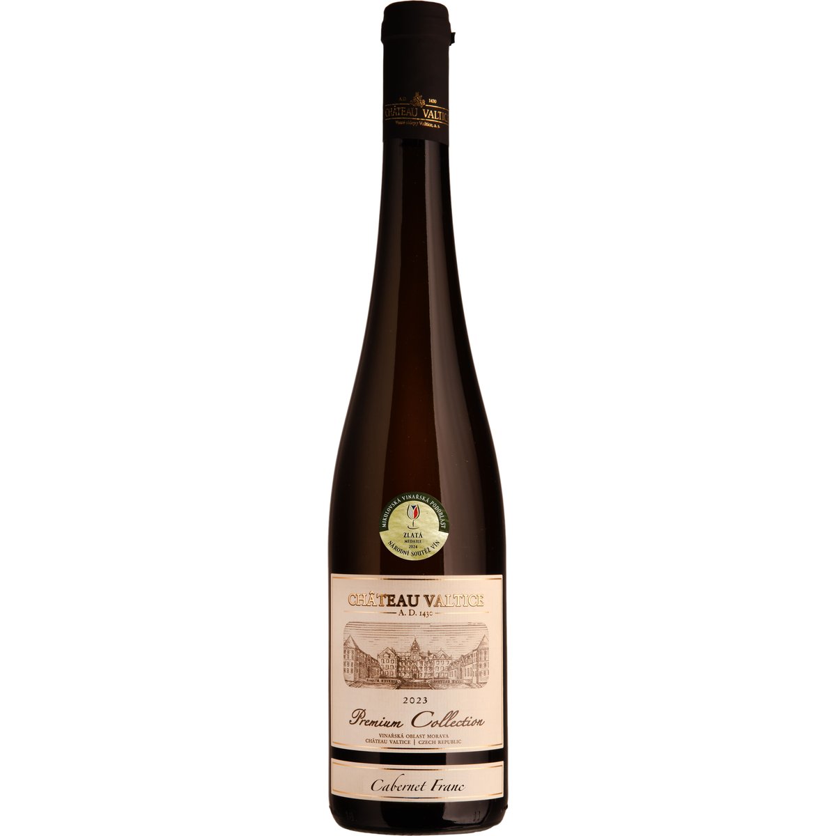 Château Valtice Cabernet Franc Výběr z hroznů 2023 barrique Premium Collection