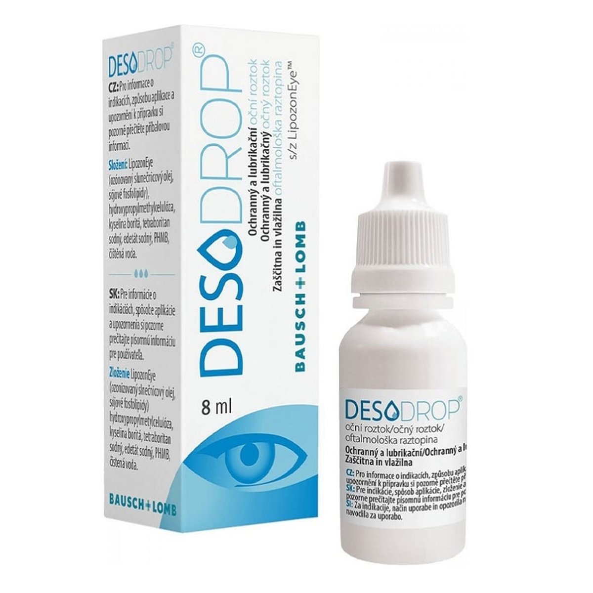 Desodrop oční roztok 8ml Bausch+Lomb