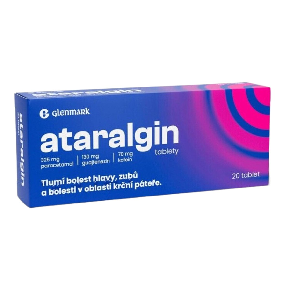 Levně ATARALGIN 325MG/130MG/70MG Tableta 20