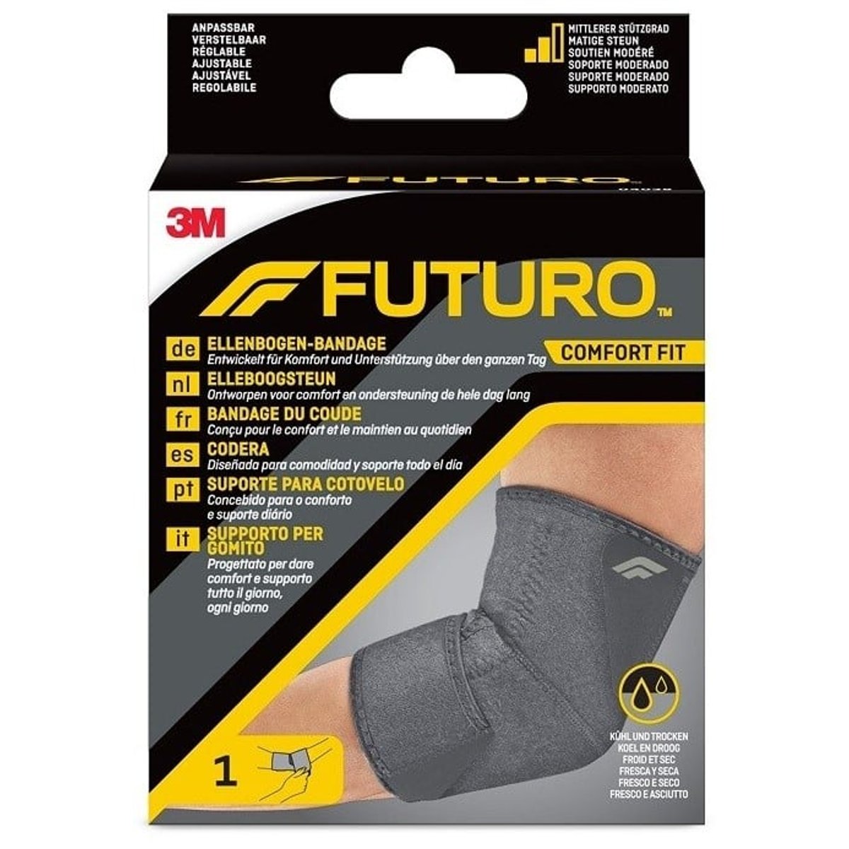 3M FUTURO Bandáž loketní nastavitelná Comfort Fit