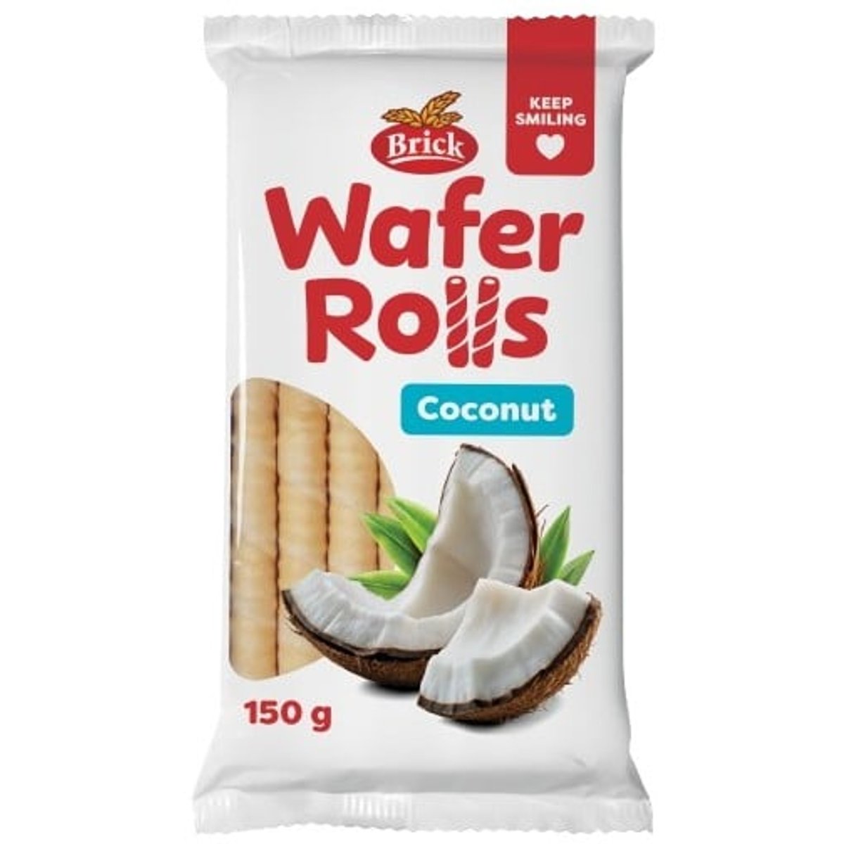 Brick Trubičky s kokosem