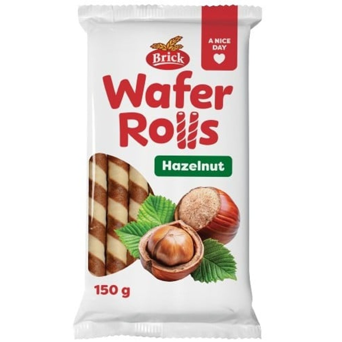 Brick Trubičky s lískovým oříškem