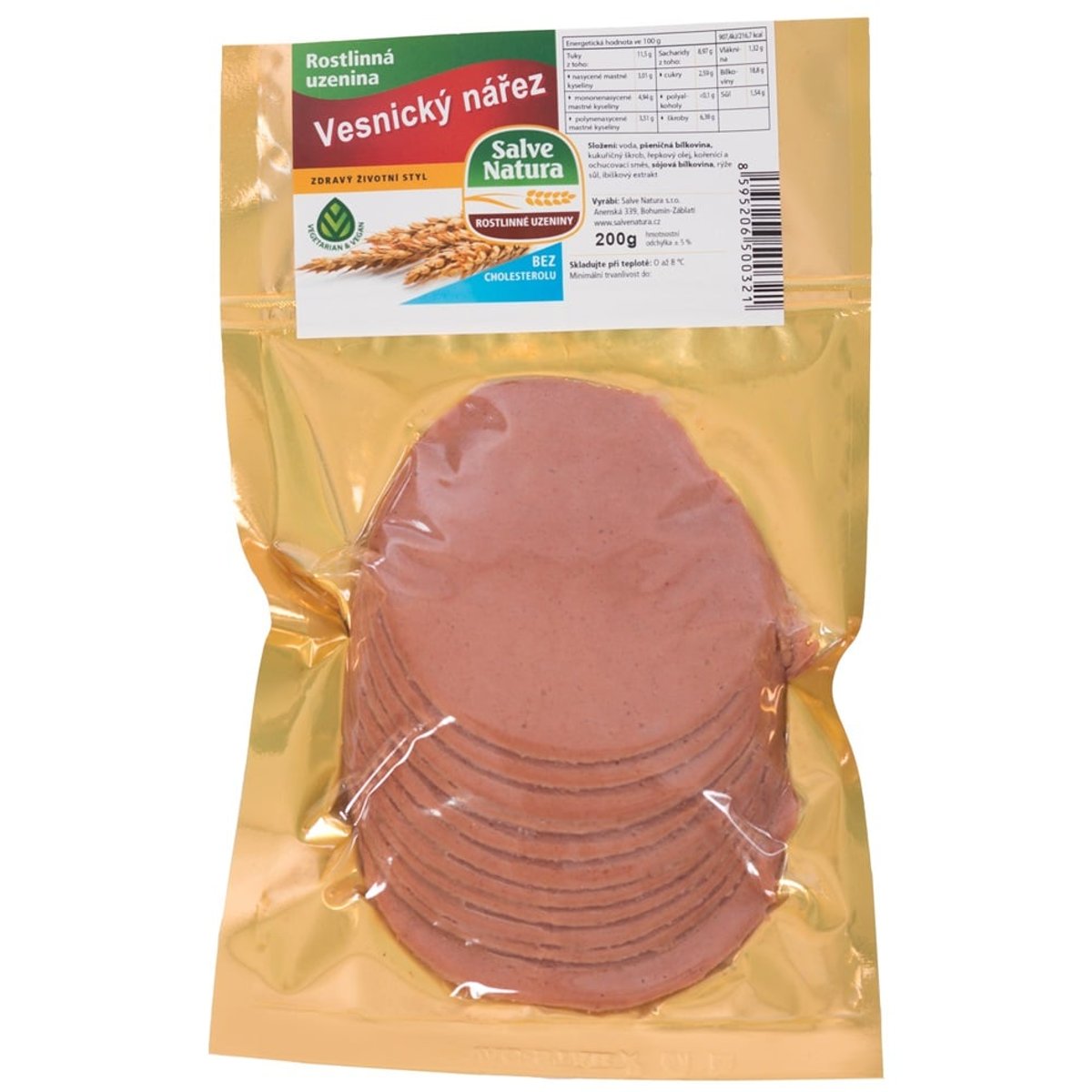 Salve Natura Rostlinná uzenina Vesnický nářez