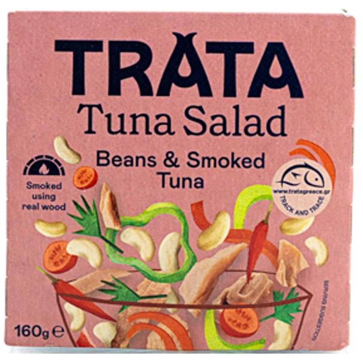 Trata Salát s uzeným tuňákem a fazolemi