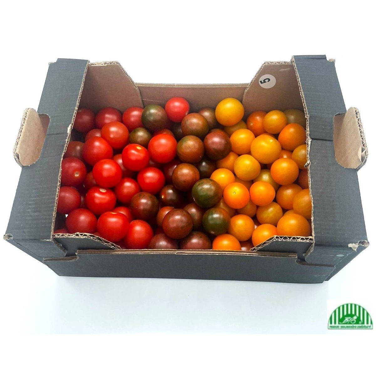 Levně BIO Rajčata cherry divoký mix, bedýnka