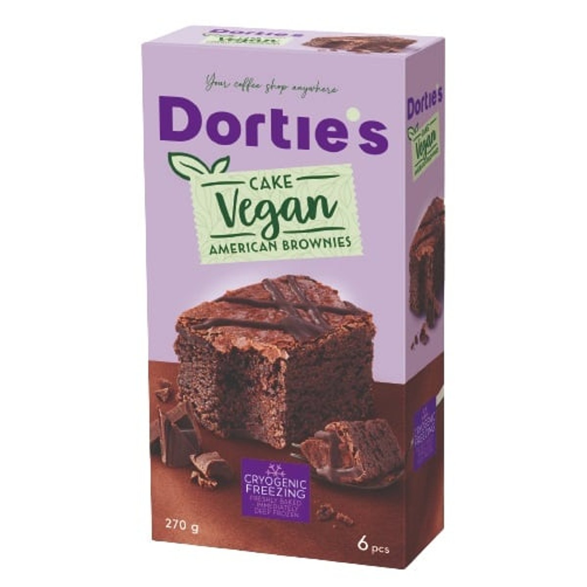 Dortie's Vegan American brownies
