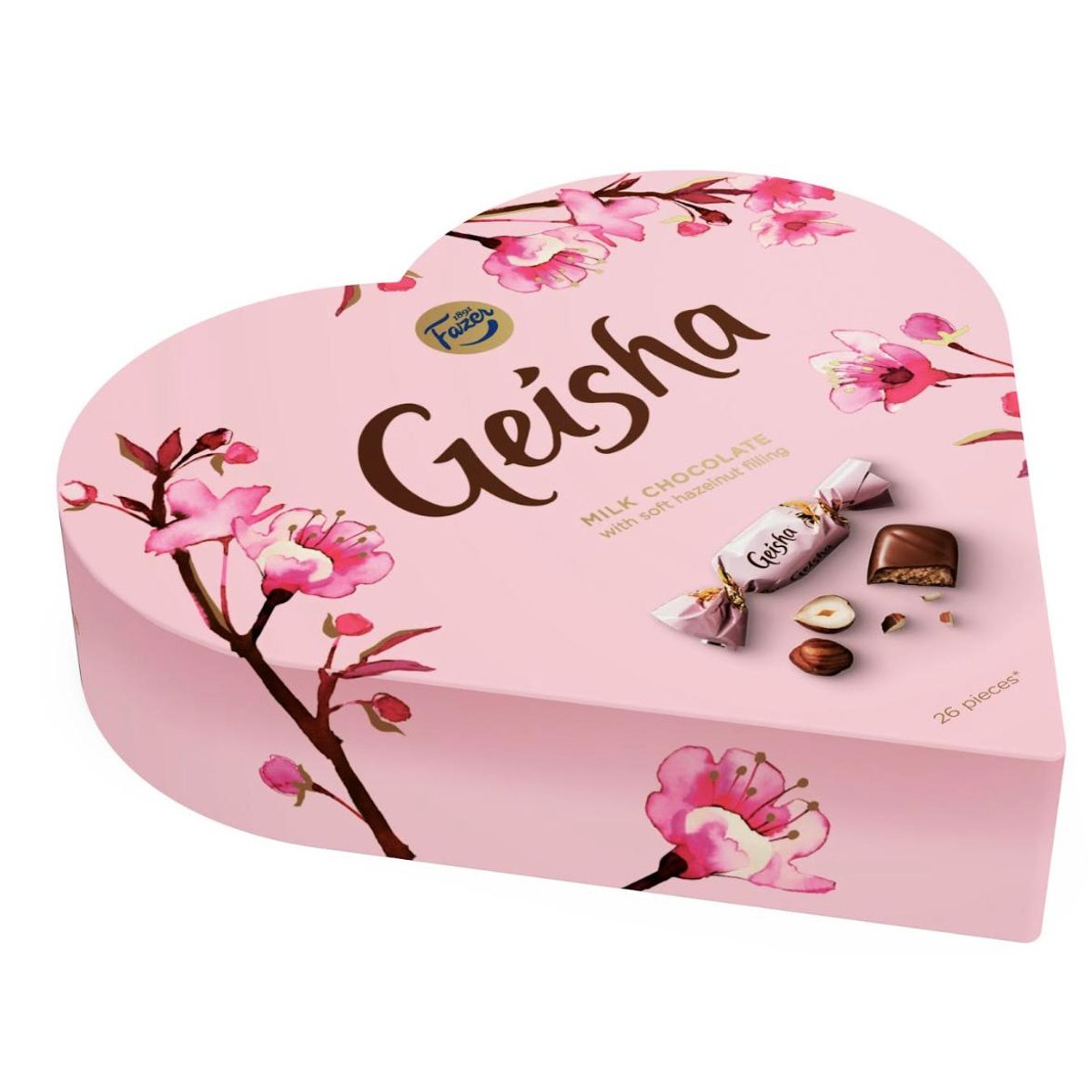 Geisha Mléčné pralinky srdce