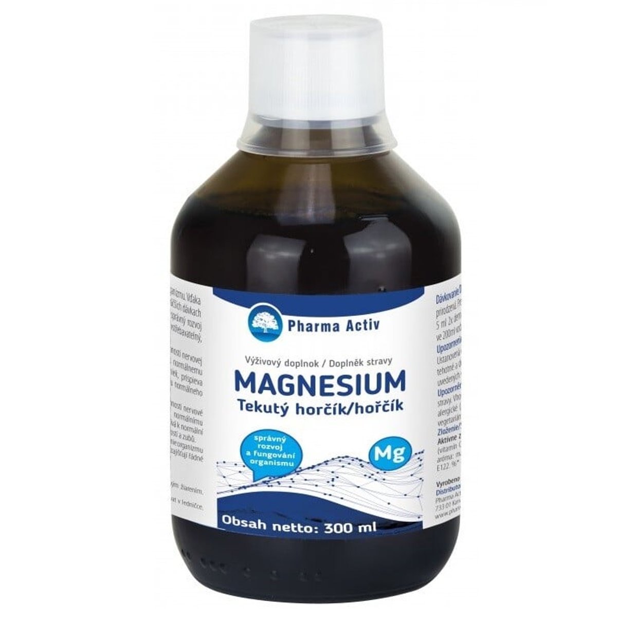 Koloidní horčík + vitamín C 300ml