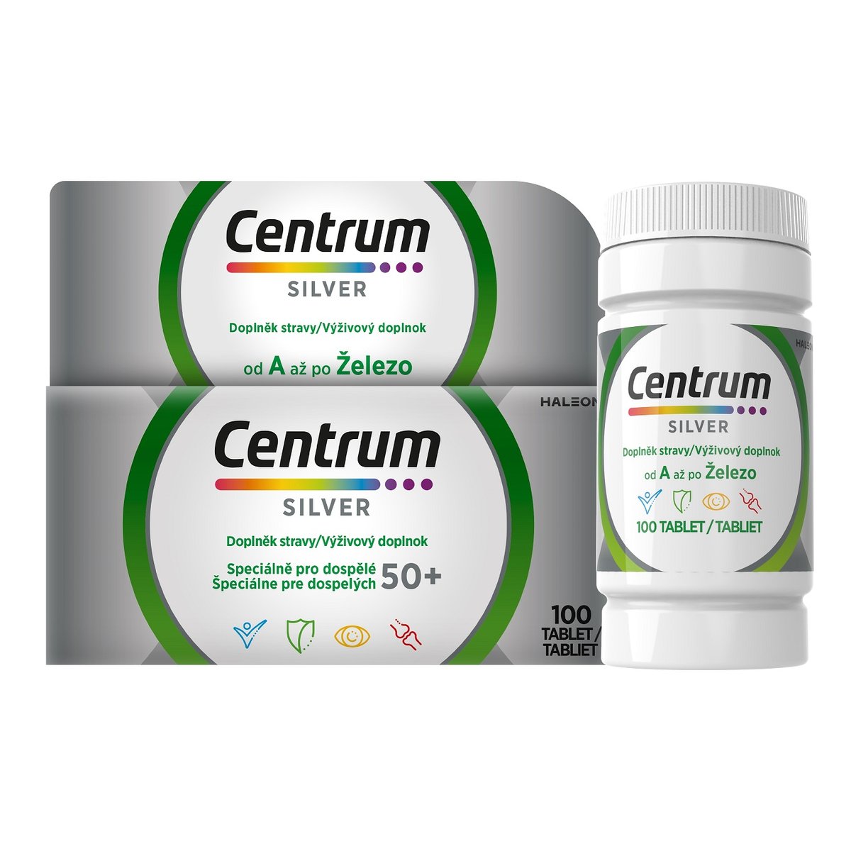 Centrum AZ Silver tbl.100