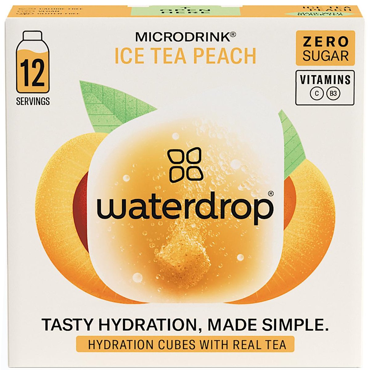 Waterdrop Ice Tea broskev