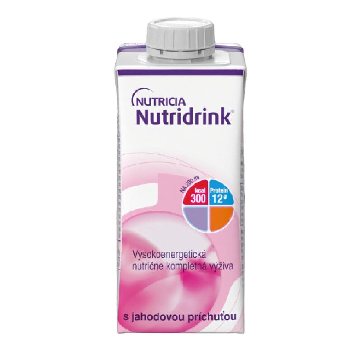 NUTRIDRINK S PŘÍCHUTÍ JAHODOVOU perorální roztok 1X200ML