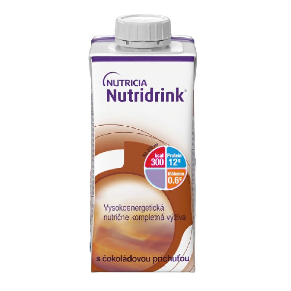 NUTRIDRINK S PŘÍCHUTÍ ČOKOLÁDOVOU perorální roztok 1X200ML