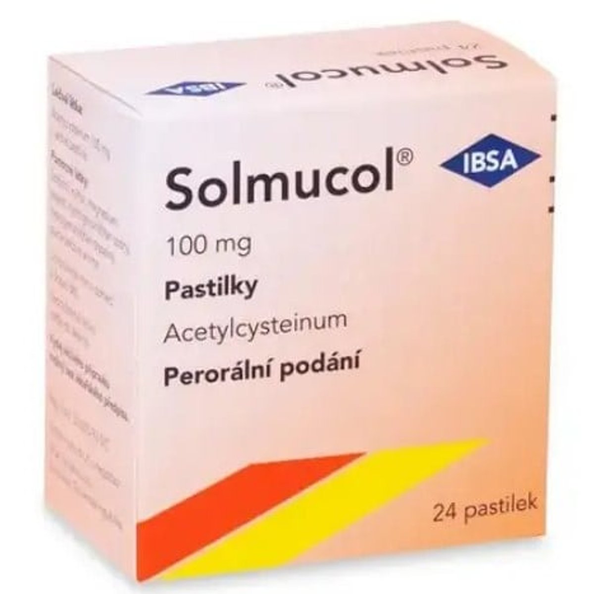 SOLMUCOL 100MG pastilka 24