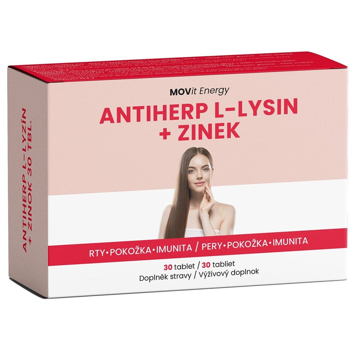 MOVit AntiHerp L-Lysin + Zinek tbl.30