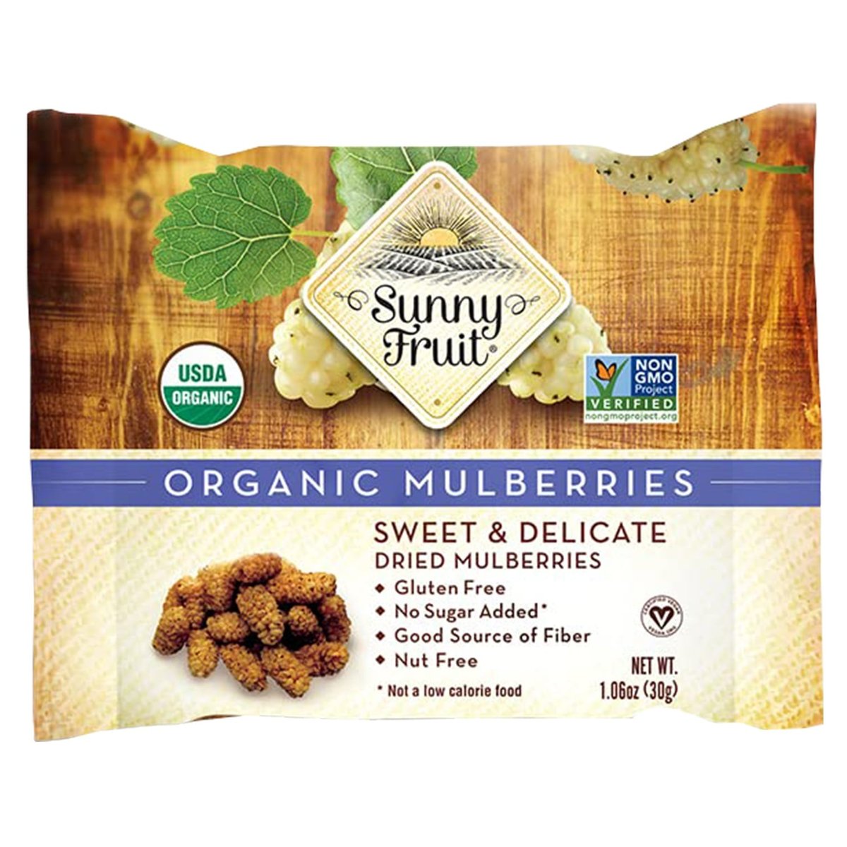 Sunny Fruit BIO Moruše sušené na slunci