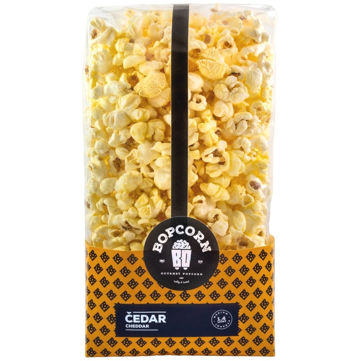 Bopcorn Gourmet popcorn Čedar