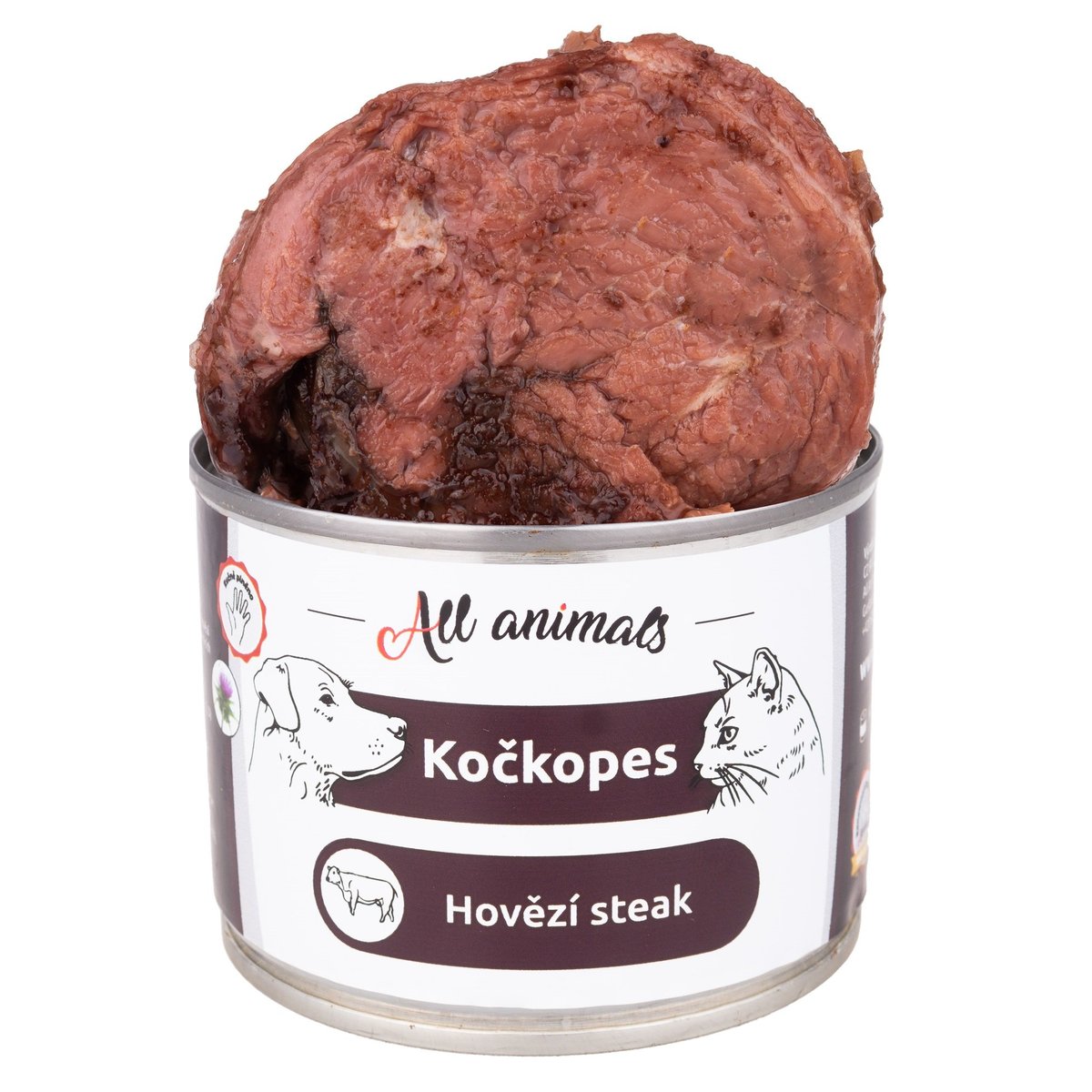 All Animals Hovězí steak pro kočky