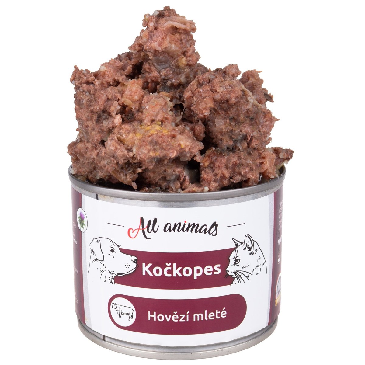 All Animals Hovězí mleté pro kočky