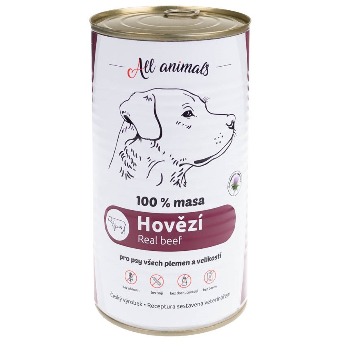 All Animals Hovězí mleté konzerva pro psy