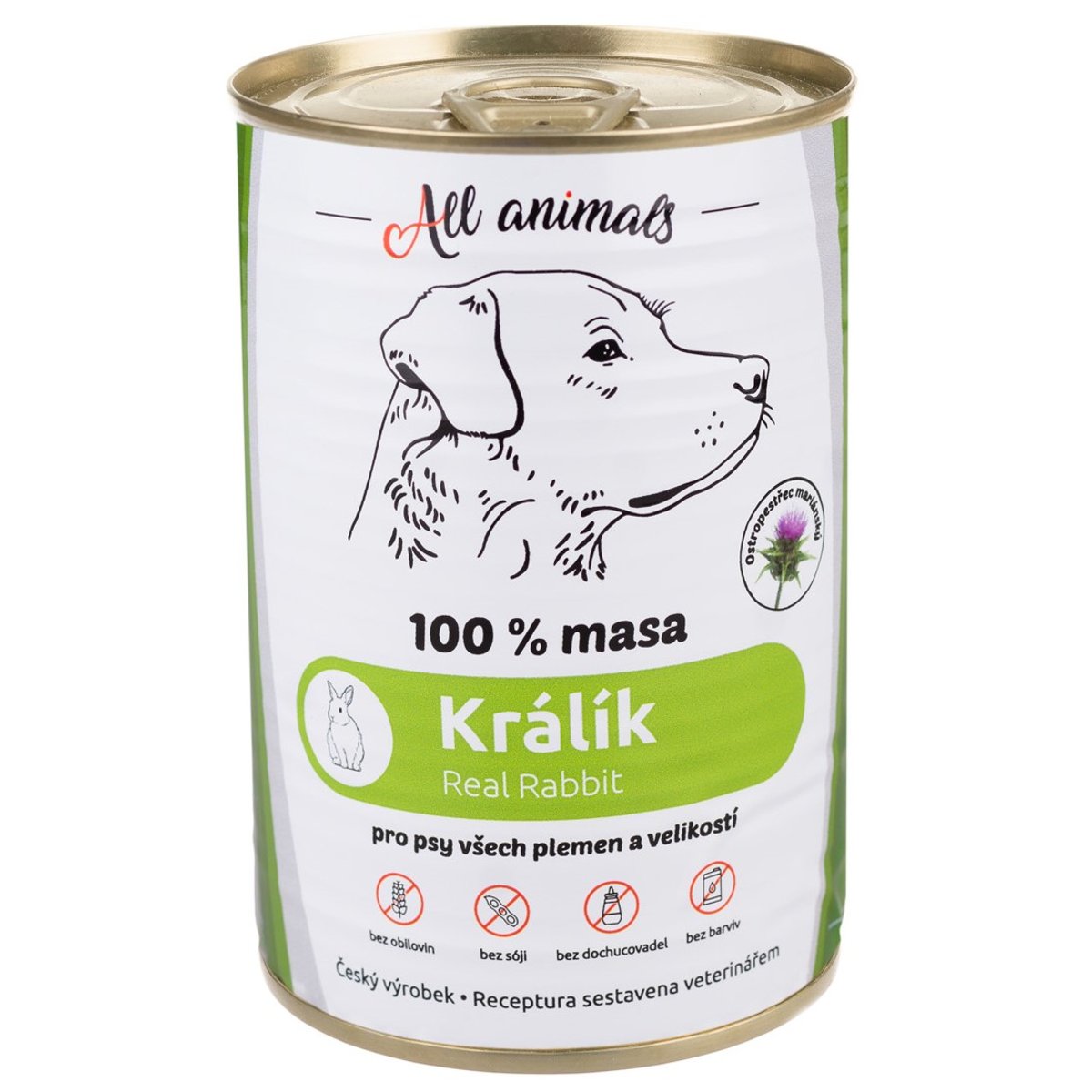 All Animals DOG králík mletý 400g
