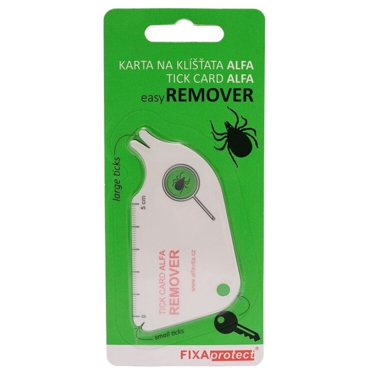 FIXAprotect karta na klíšťata ALFA 1ks