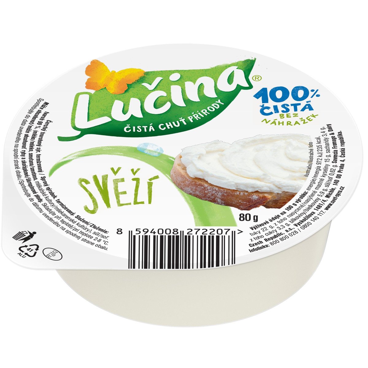 Lučina Svěží žervé natur