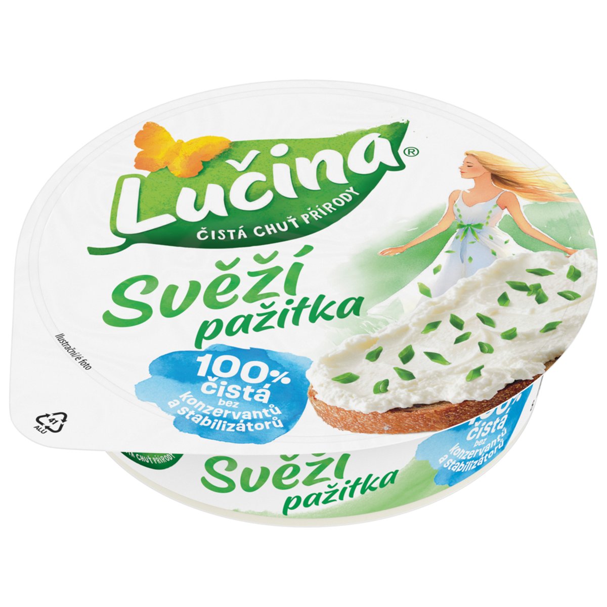 Lučina Svěží žervé s pažitkou