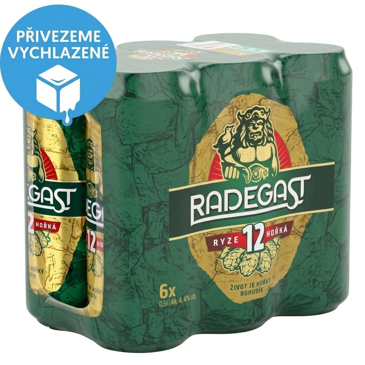 Radegast Ryze Hořká 12 plech 6×0,5 l