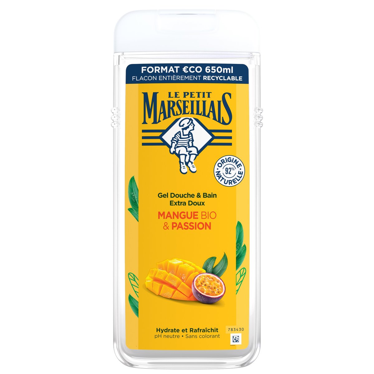 Le Petit Marseillais BIO Sprchový gel mango & marakuja